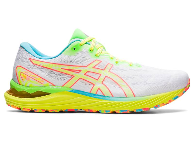 Sapatilhas Running Asics GEL-CUMULUS 23 Homem Branco, 6027A934.366